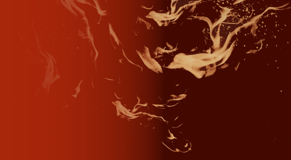Red flame background